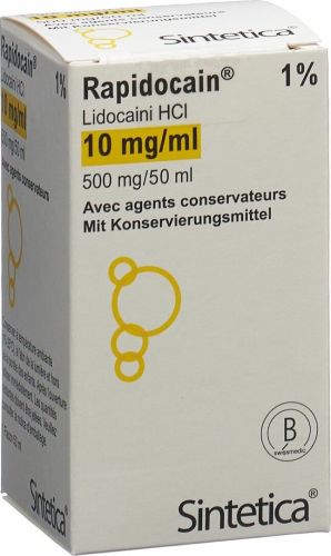 Rapidocain 10 mg/ml con agenti conservanti, soluzione iniettabile