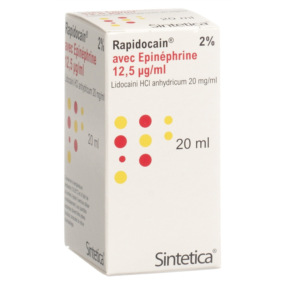 Rapidocain 5 mg/ml, soluzione iniettabile
