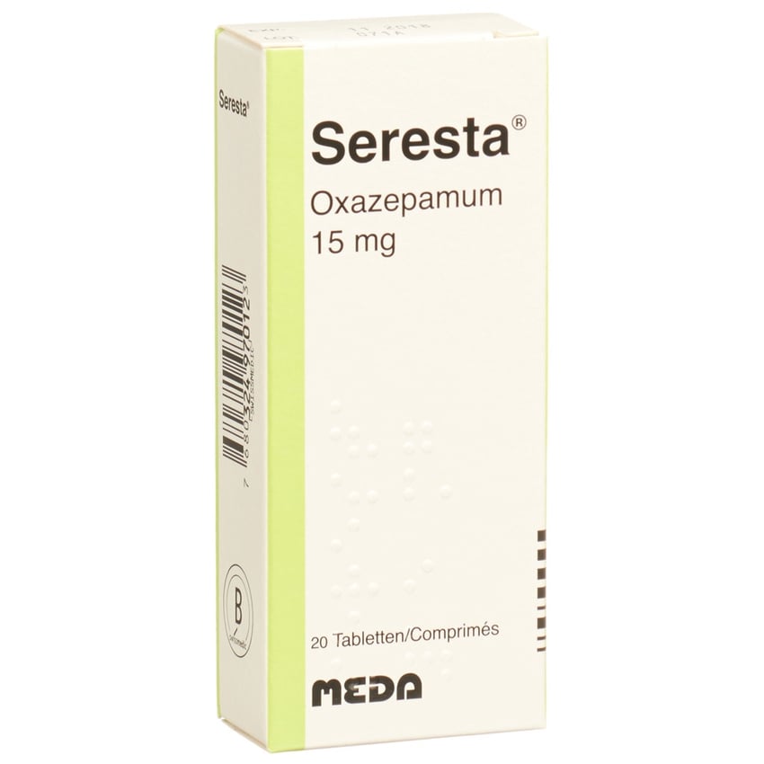 Seresta, Tabletten