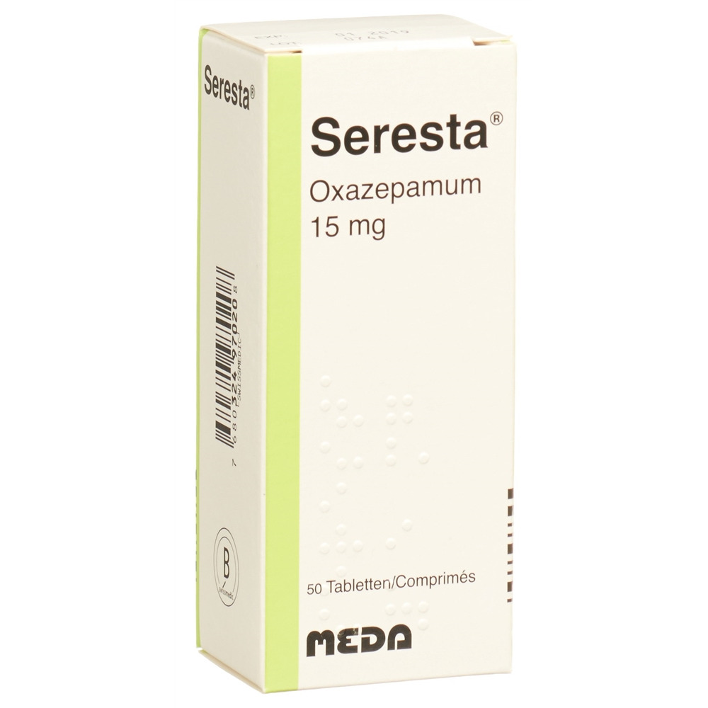 Seresta, Tabletten