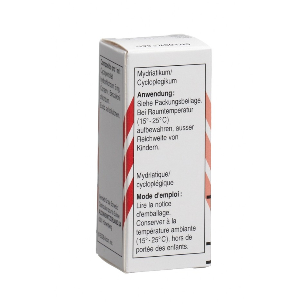 Cyclogyl 0,5 %, Augentropfen