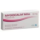 Mydocalm mite, comprimés pelliculés