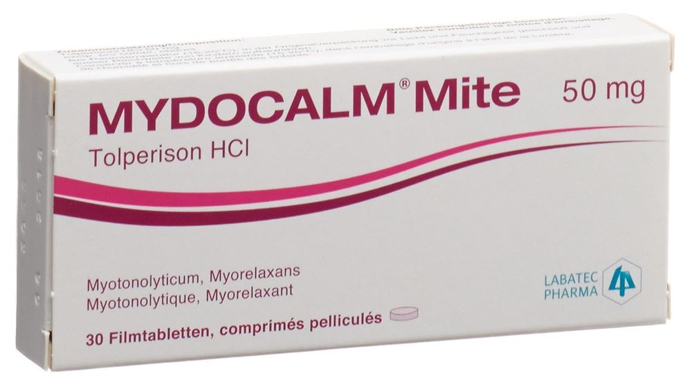 MYDOCALM mite cpr pell 50 mg 30 pce