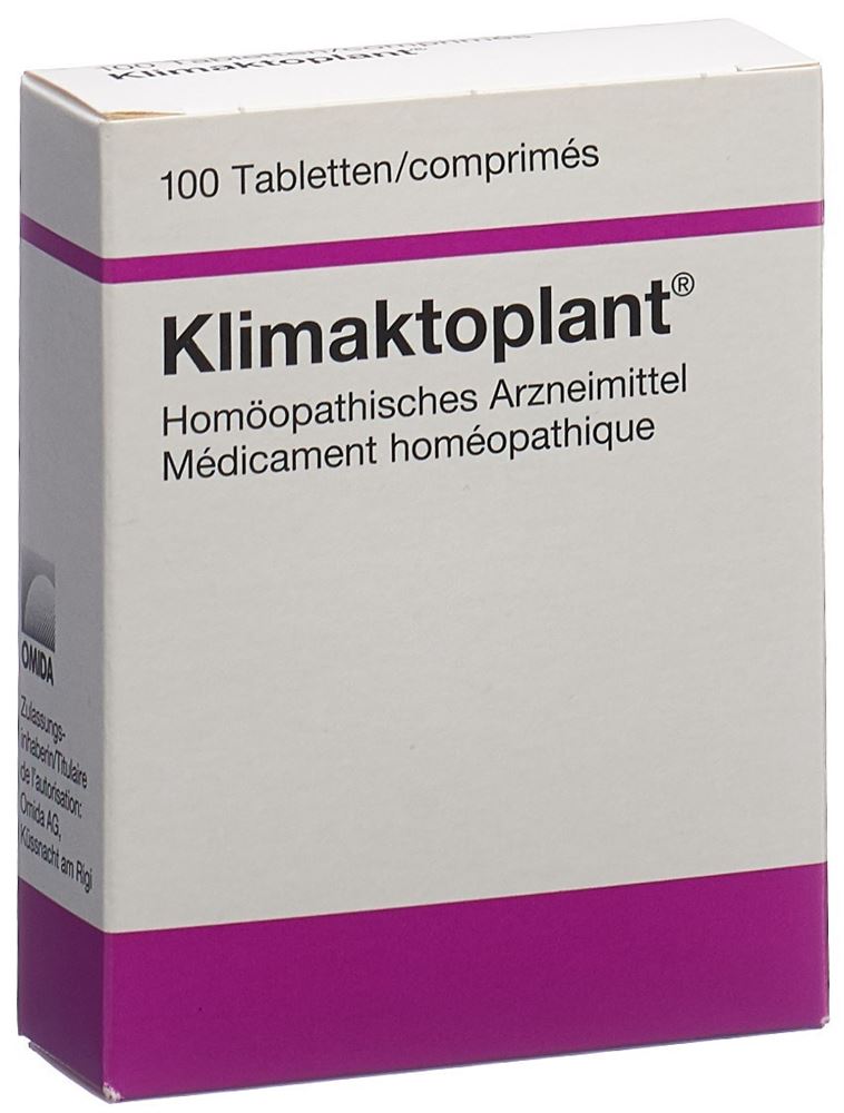 Klimaktoplant, Tabletten
