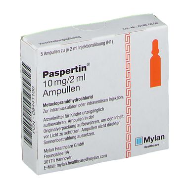 Paspertin 10 mg/2 mL, Injektionslösung