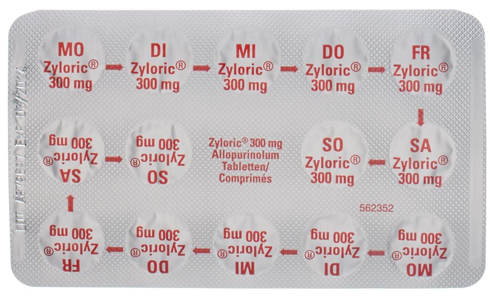 ZYLORIC cpr 300 mg 28 pce
