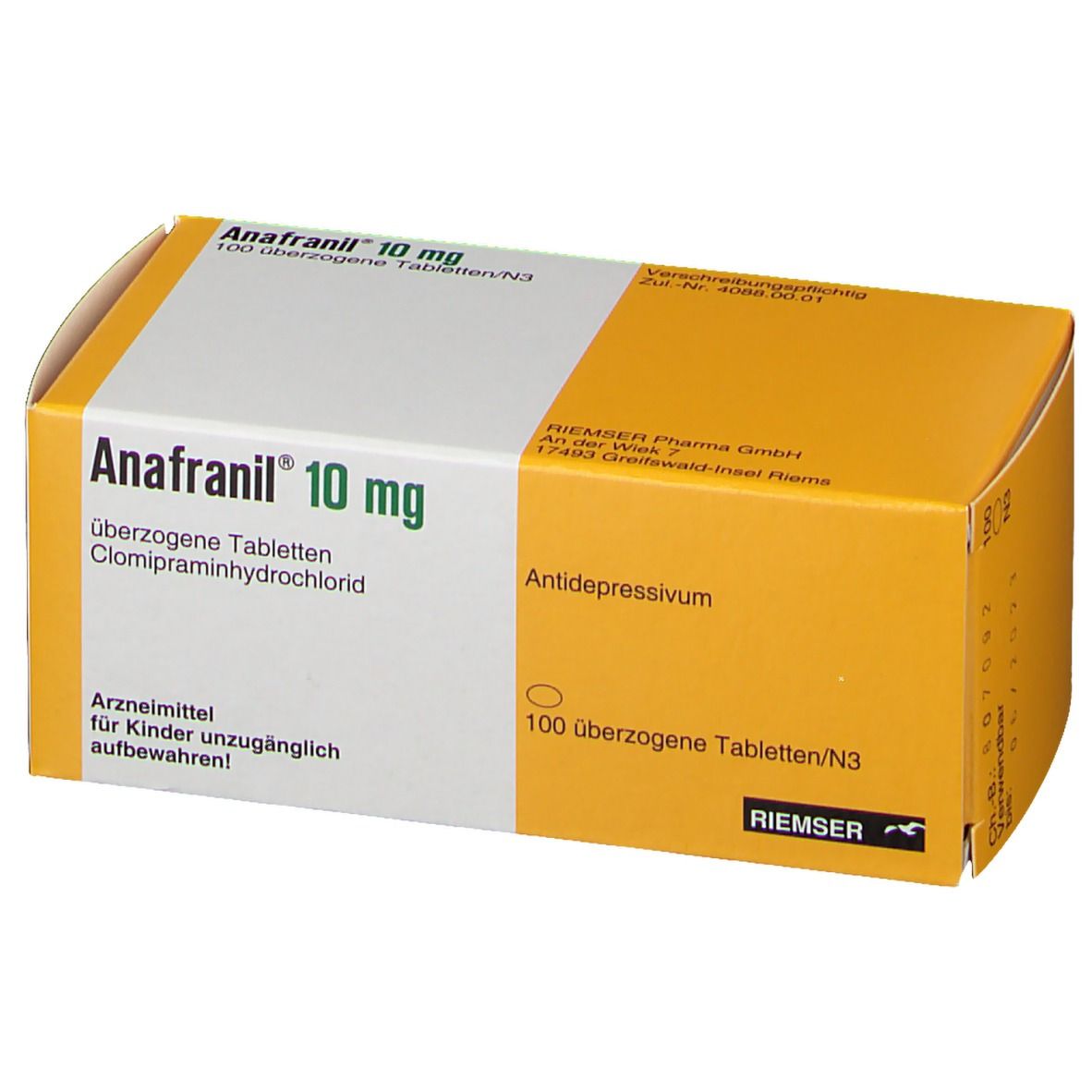 Anafranil 10 mg, compresse rivestite con film