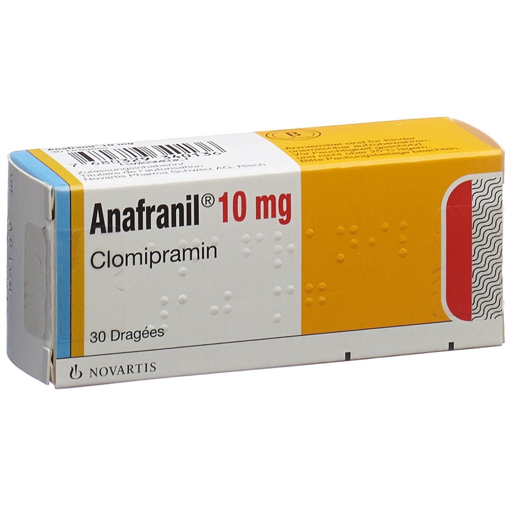 ANAFRANIL cpr pell 10 mg 30 pcs