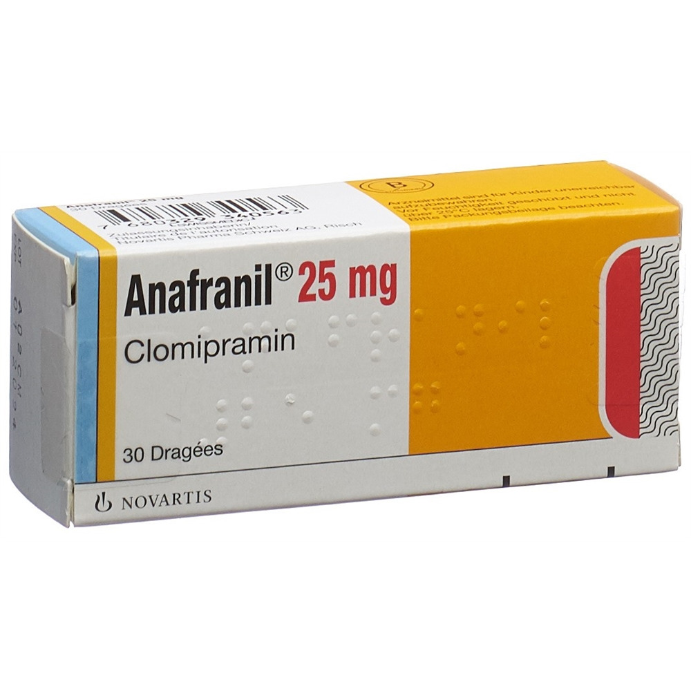 Anafranil 25 mg, compresse rivestite con film