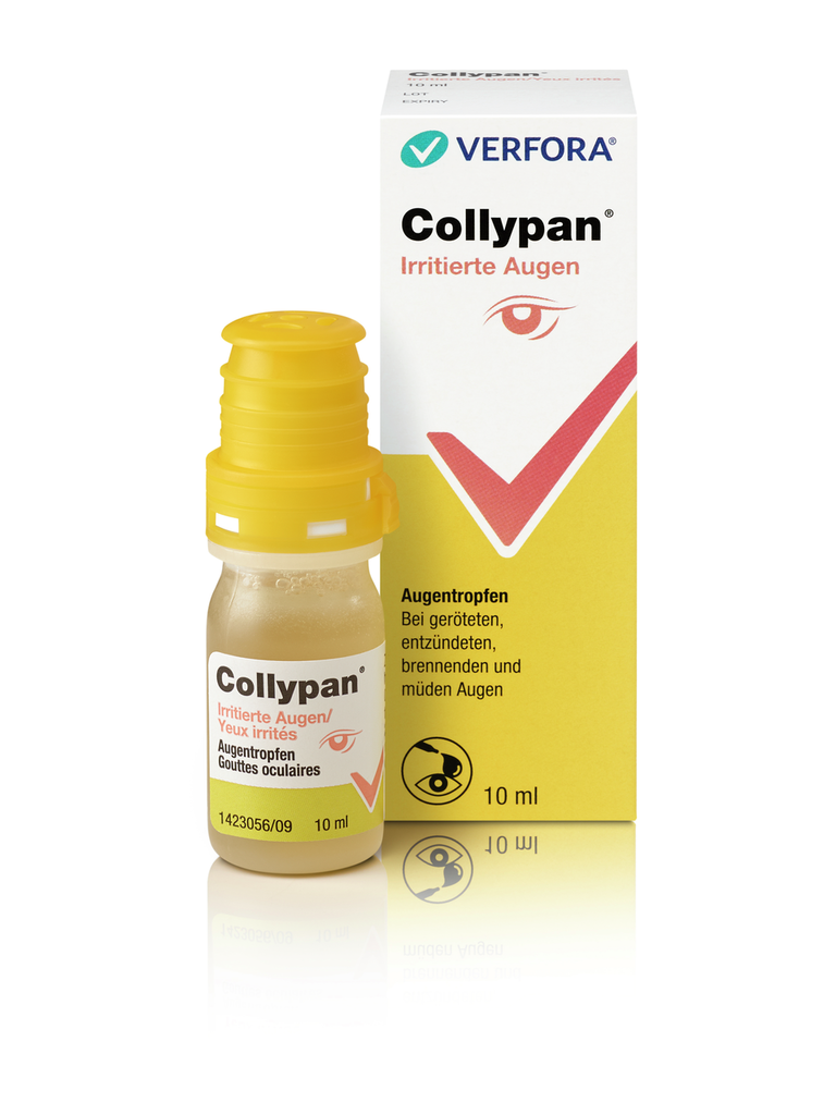 Collypan yeux irrités, collyre en solution