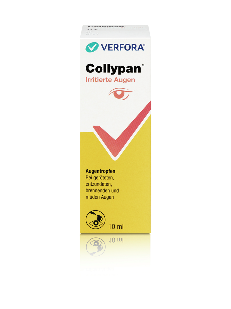 Collypan yeux irrités, collyre en solution