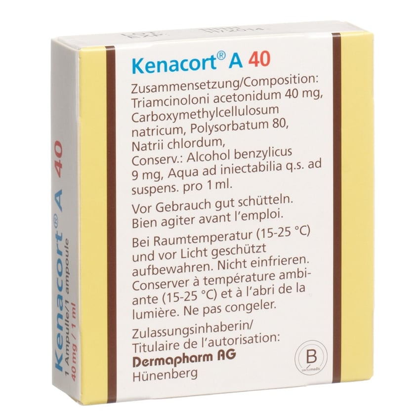 Kenacort-A 40 40 mg/mL, Injektionssuspension