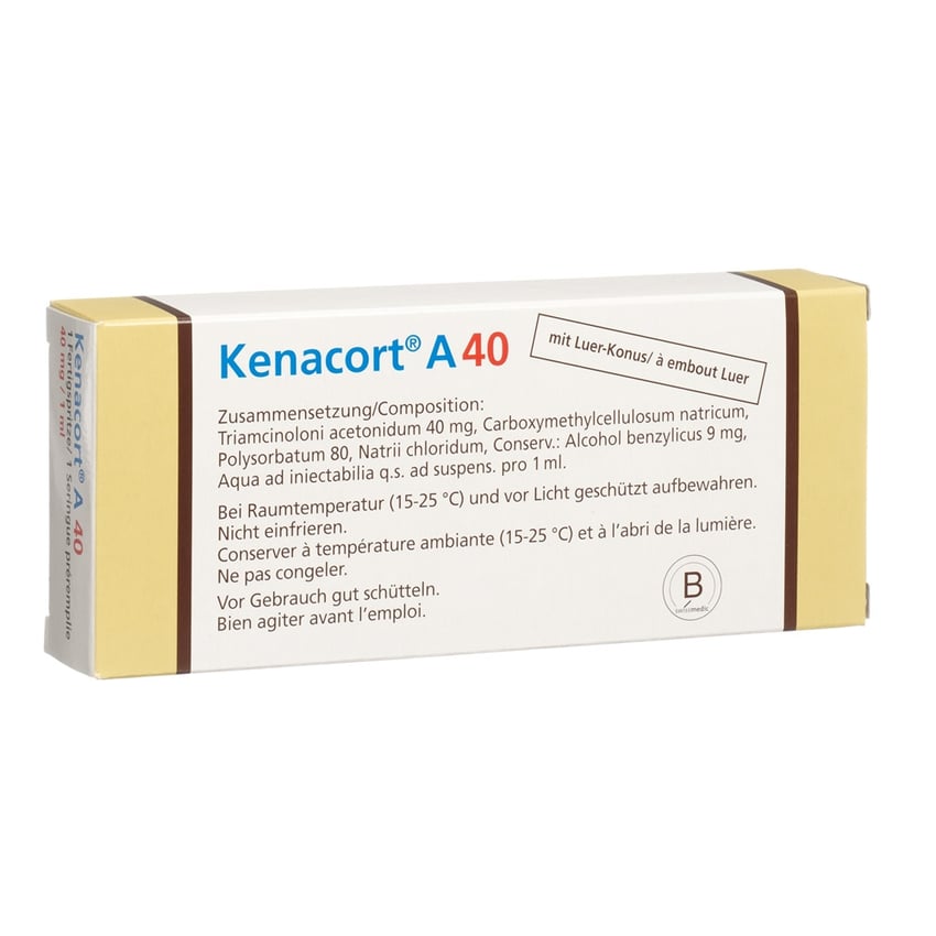 Kenacort-A 40 40 mg/mL, Injektionssuspension