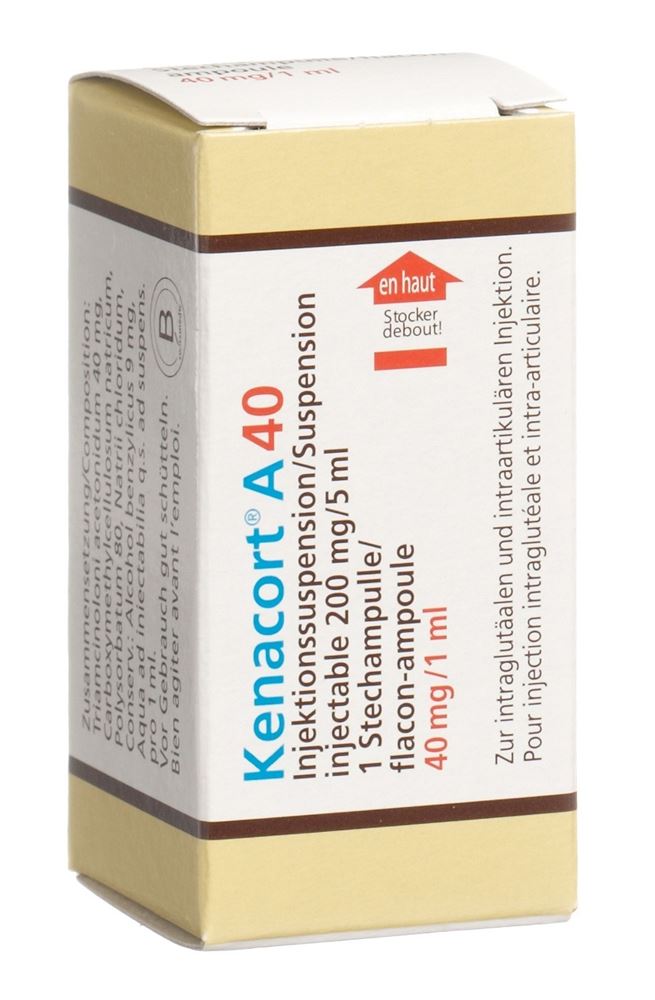 Kenacort-A 40 200 mg/5 mL, Injektionssuspension