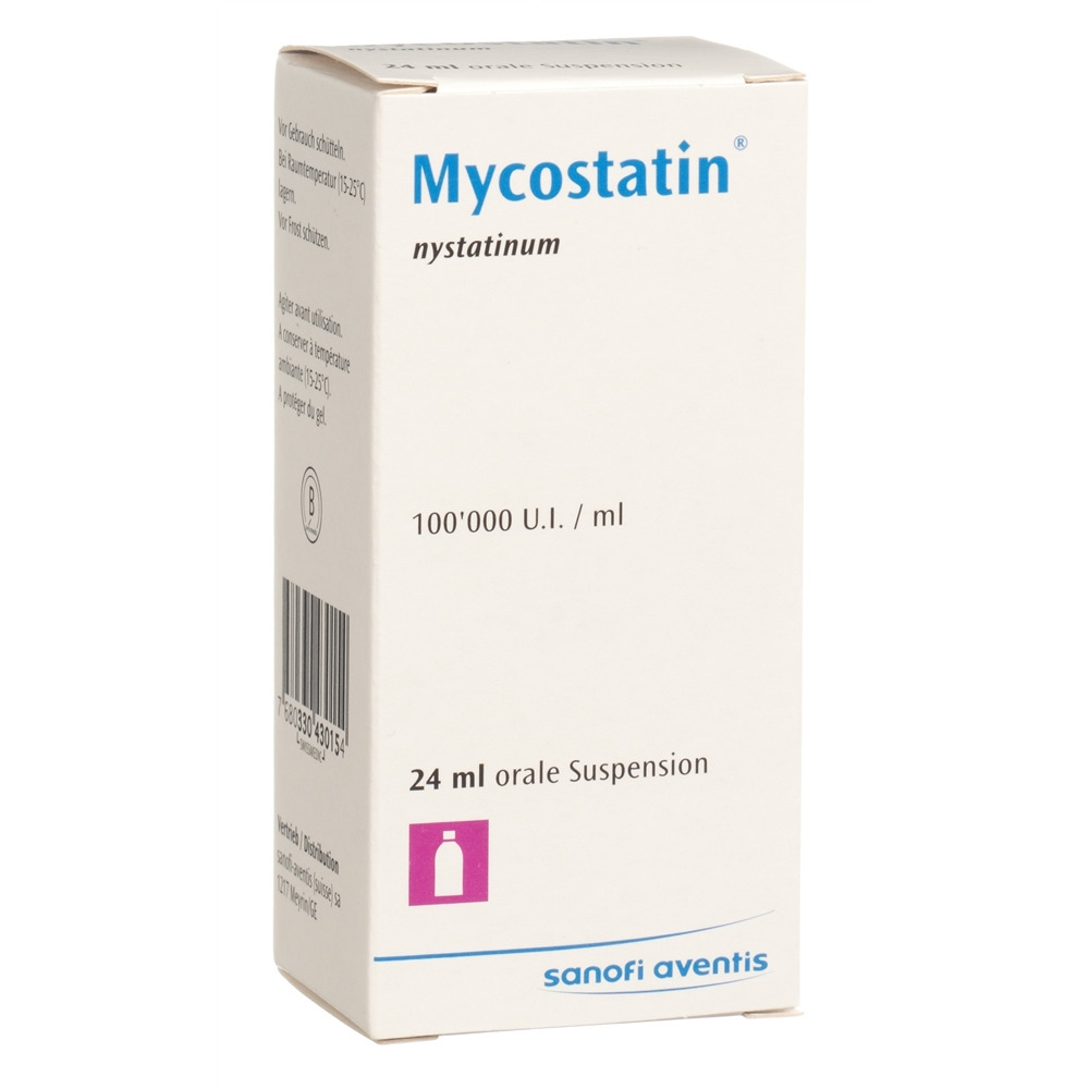Mycostatin, suspension buvable/buccale