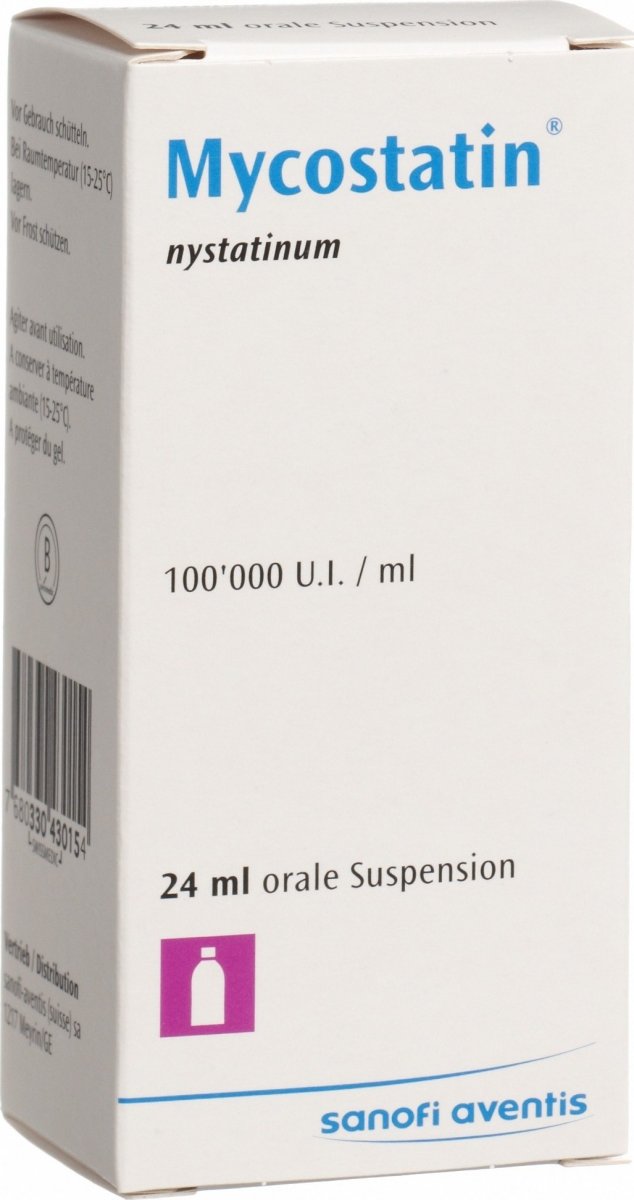 Mycostatin, suspension buvable/buccale