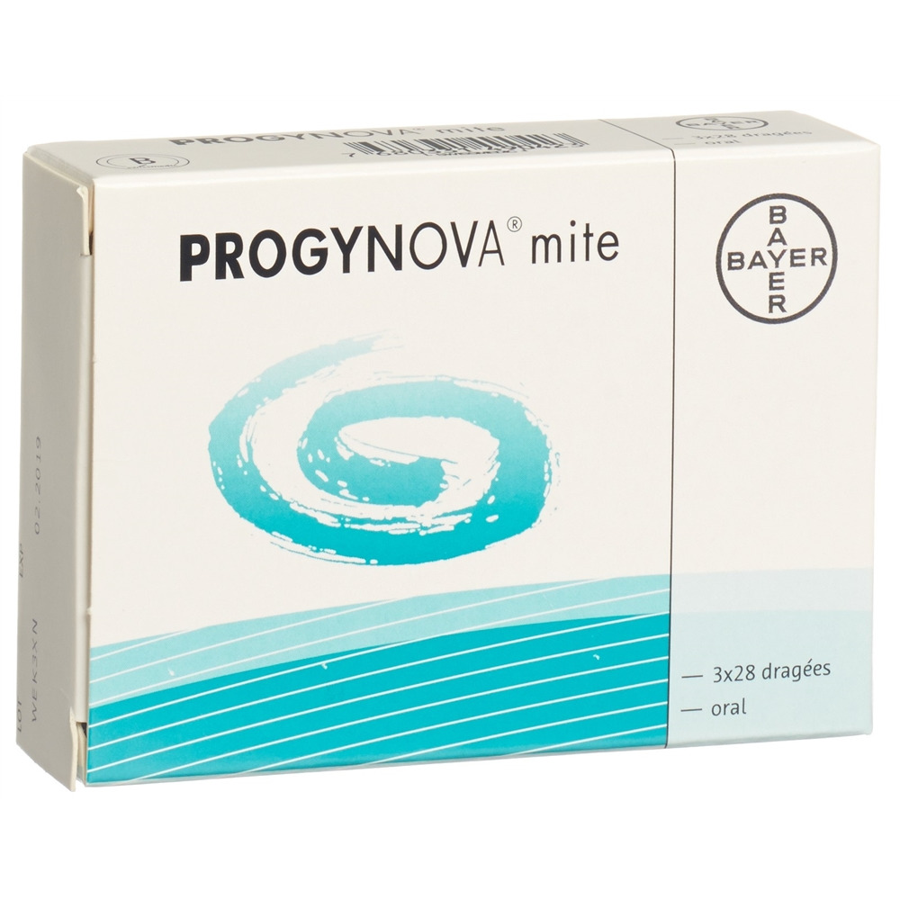 Progynova mite, Dragées
