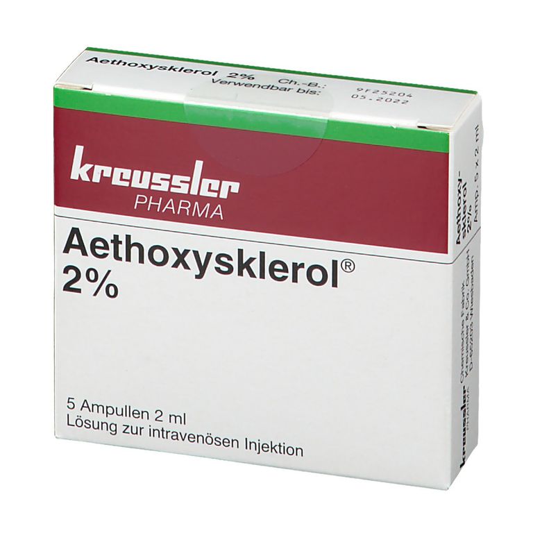 Aethoxysklerol 2 %, Injektionslösung