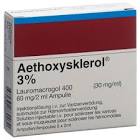 Aethoxysklerol 3 %, Injektionslösung