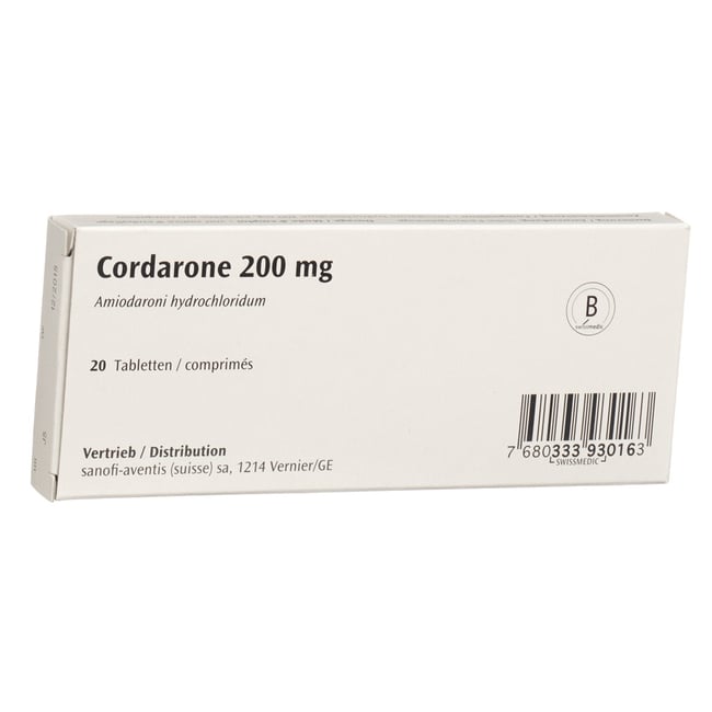 Cordarone, comprimés