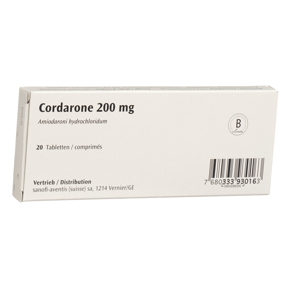 CORDARONE cpr 200 mg 20 pce