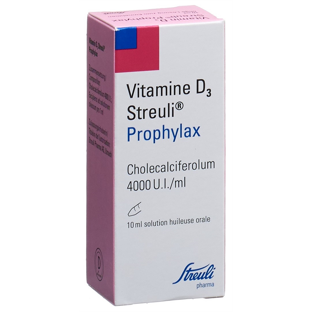 VITAMINE D3 Streuli 4000 UI/ml Prophylax fl 10 ml