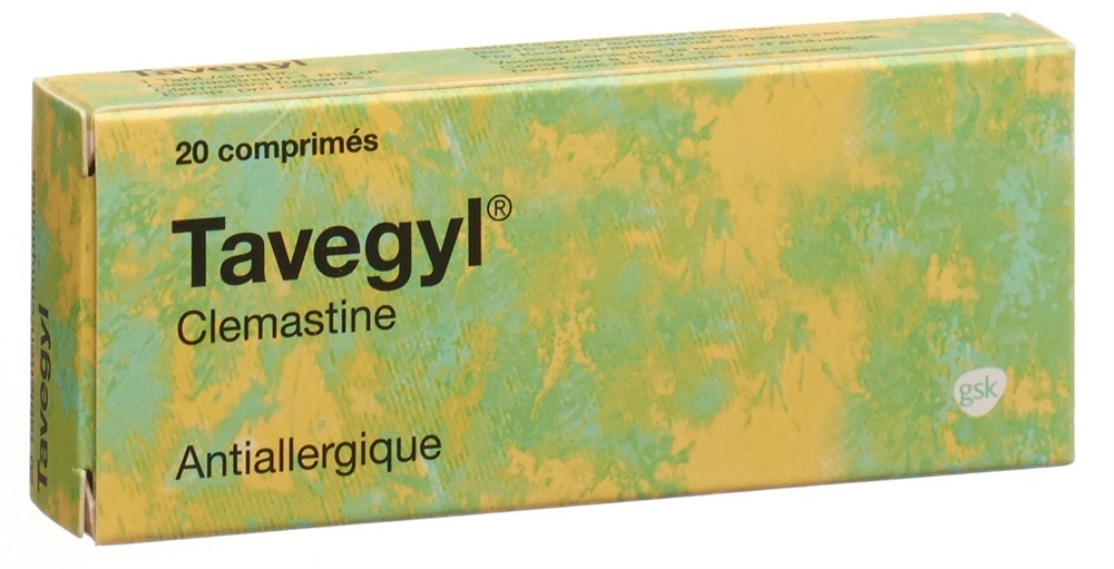 TAVEGYL cpr 1 mg 20 pce
