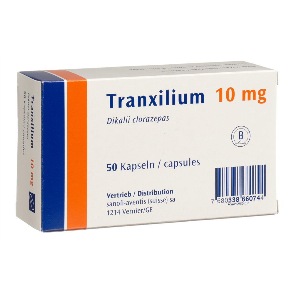 TRANXILIUM caps 10 mg 50 pce