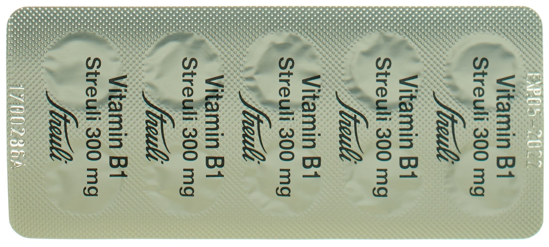 Vitamin B1 Streuli, Tabletten