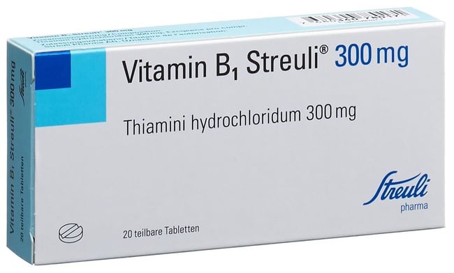 Vitamin B1 Streuli, Tabletten