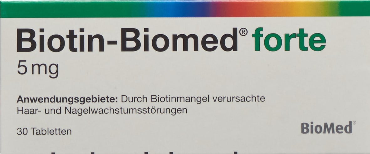 Biotin-Biomed forte 5 mg, Tabletten