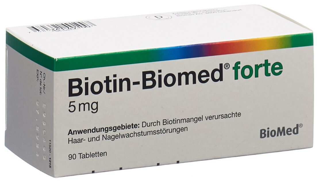 Biotin-Biomed forte 5 mg, Tabletten