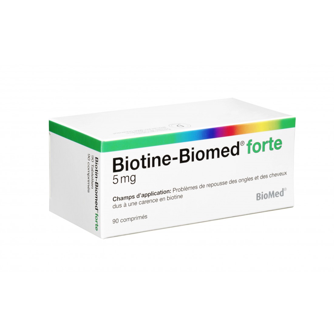 Biotin-Biomed forte 5 mg, Tabletten