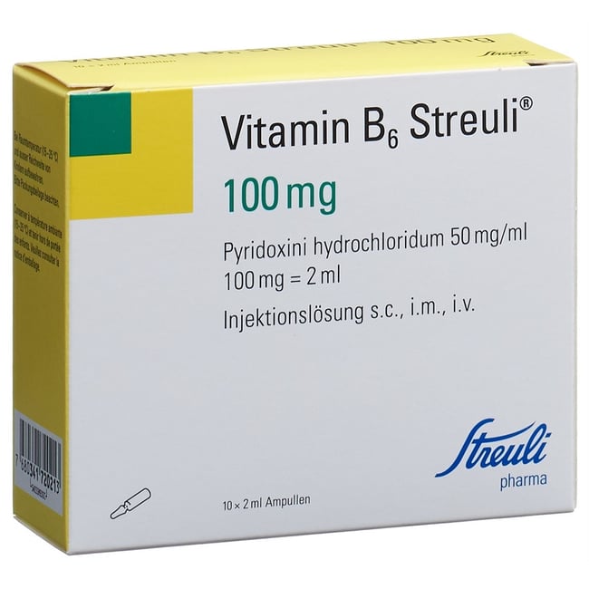 Vitamin B6 Streuli 100 mg, Injektionslösung