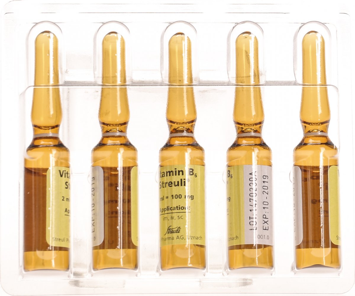 Vitamin B6 Streuli 100 mg, Injektionslösung