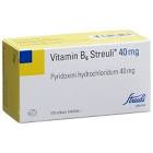 Vitamin B6 Streuli 40 mg, Tabletten