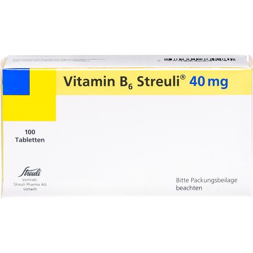 Vitamin B6 Streuli 40 mg, Tabletten