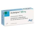 ACETALGINE cpr 500 mg 20 pce
