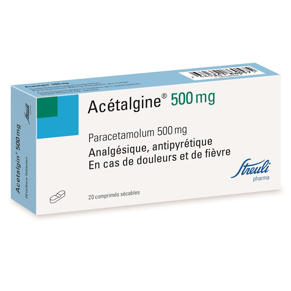ACETALGINE cpr 500 mg 20 pce