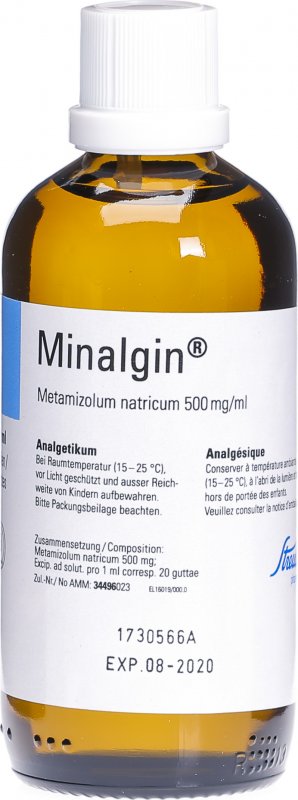 Minalgin, Tropfen