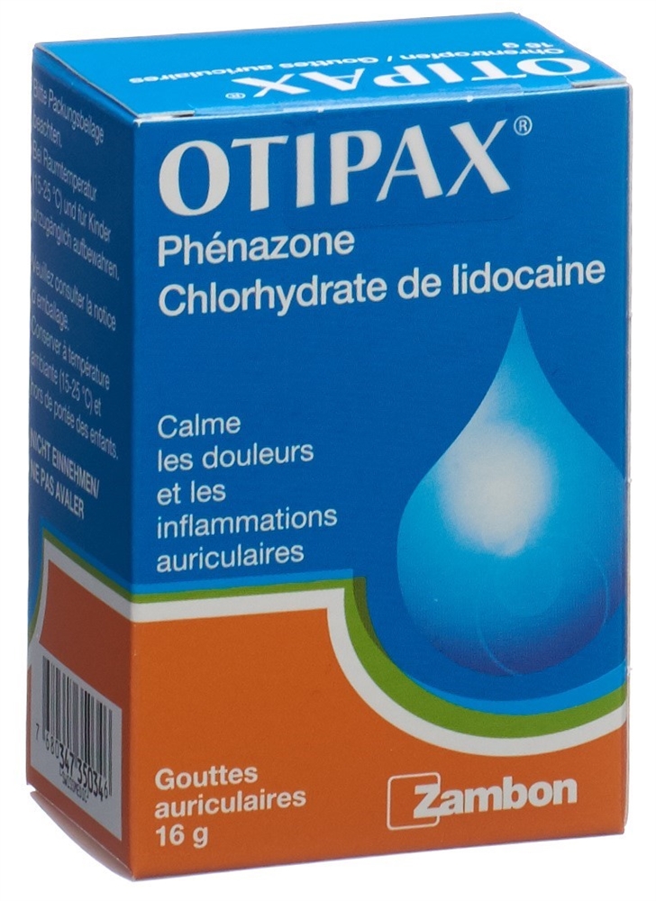 OTIPAX gtt auric fl 16 g