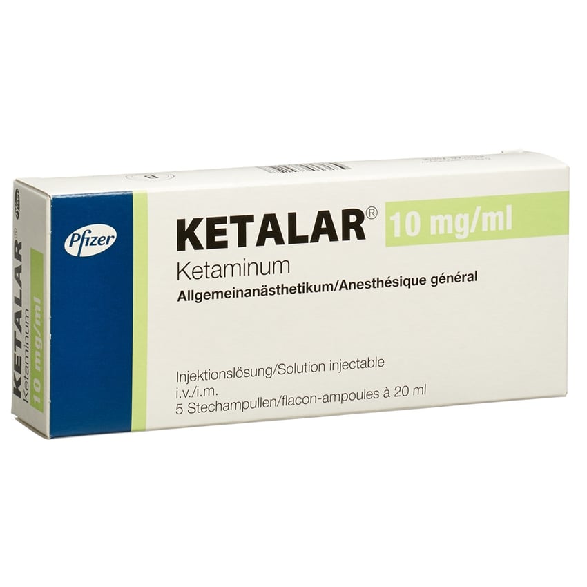 Ketalar 10 mg/ml, Injektions- (i.v., i.m.)/Infusionslösung (i.v.)