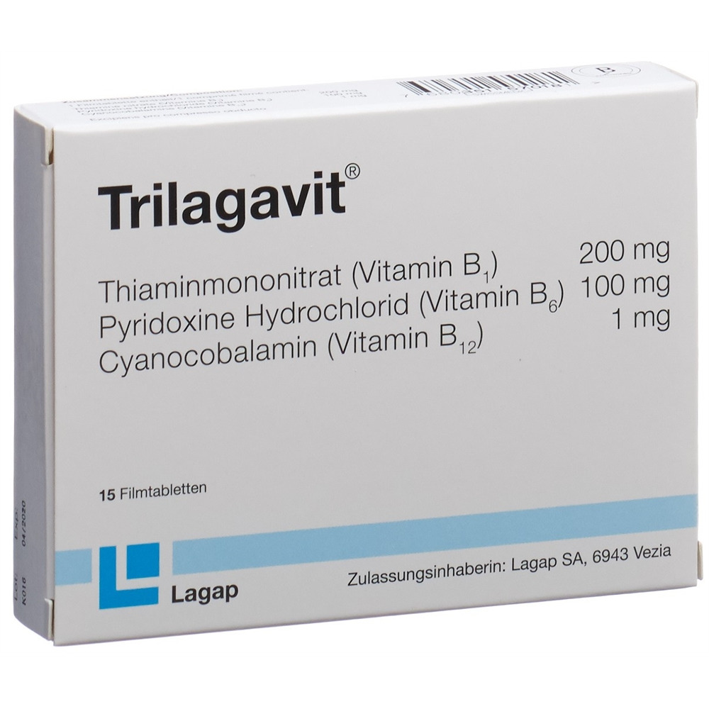 Trilagavit, compresse filmate