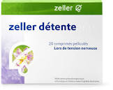 ZELLER détente cpr pell 20 pce