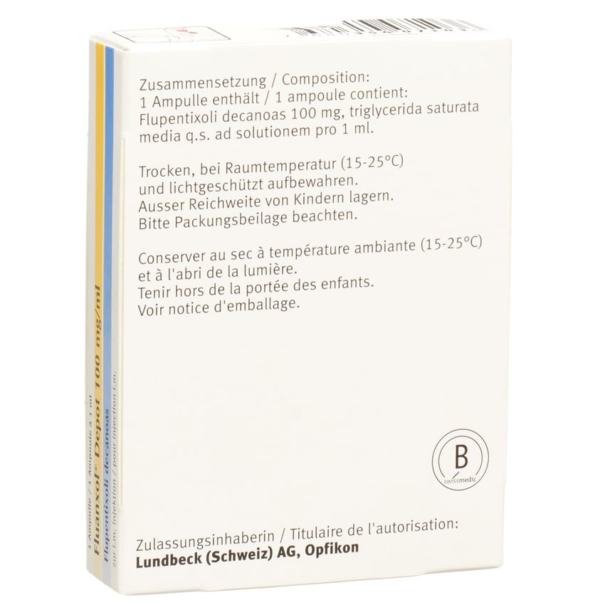 Fluanxol Depot 100 mg/ml, Depot-Injektionslösung