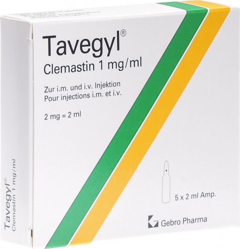 Tavegyl, Injektionslösung