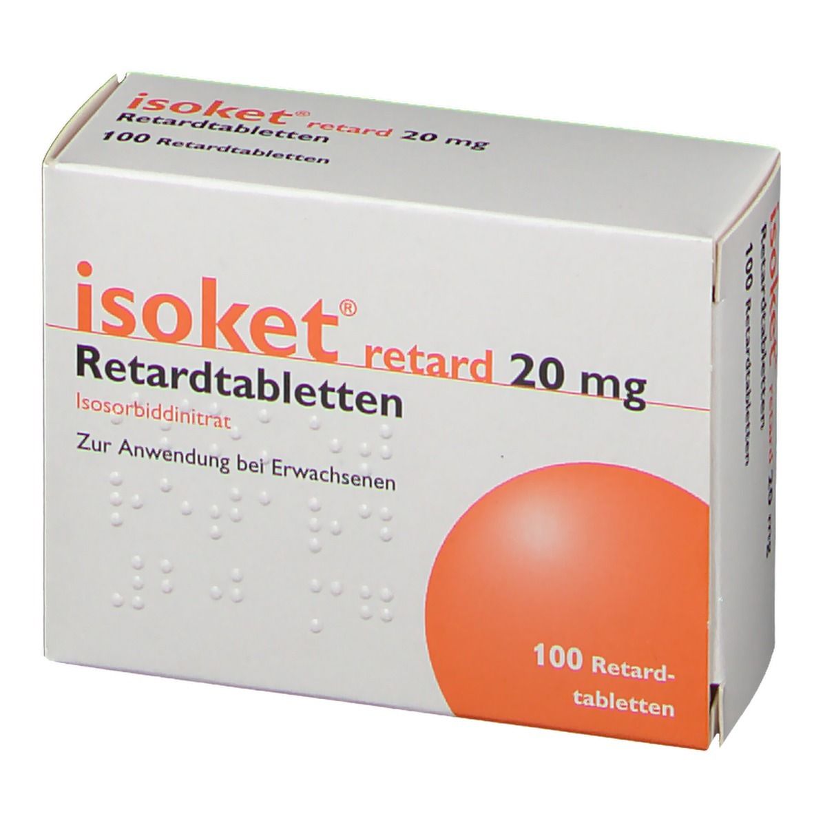 Isoket retard 20 mg, Retardtabletten
