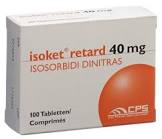 Isoket retard 40 mg, Retardtabletten