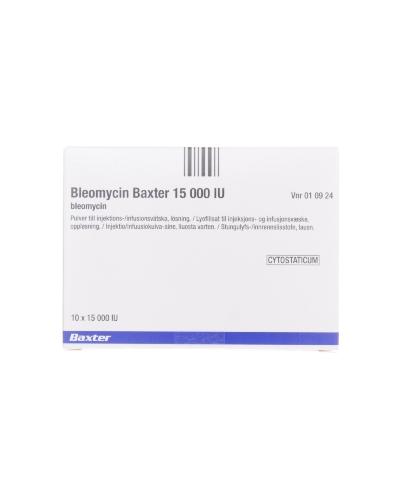 Bleomycin Baxter, Pulver zur Herstellung einer Injektions-/Infusionslösung