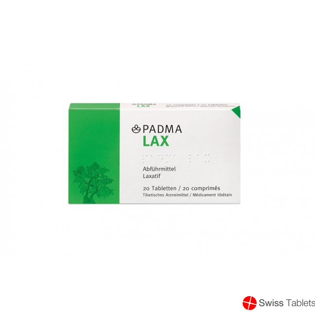 Padma Lax, Tabletten
